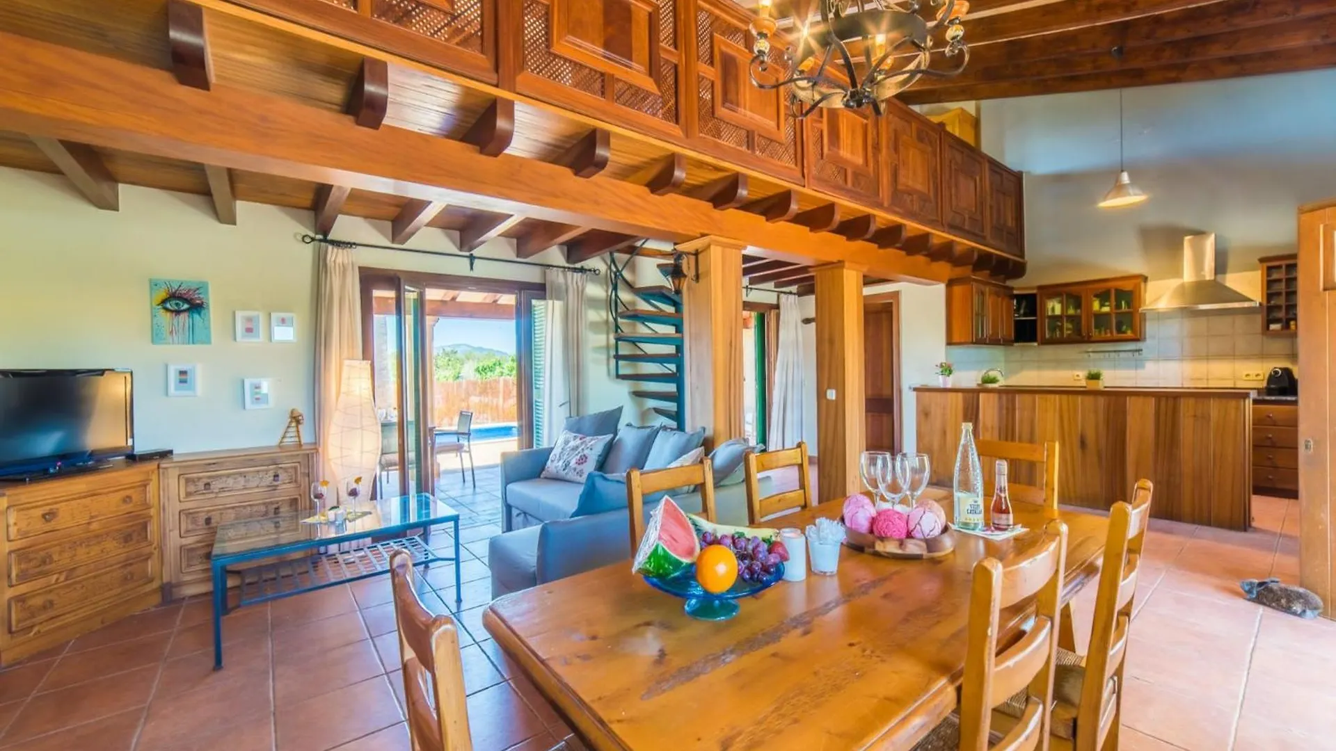 Charming Holiday Home In Majorca 알쿠디아 0*,